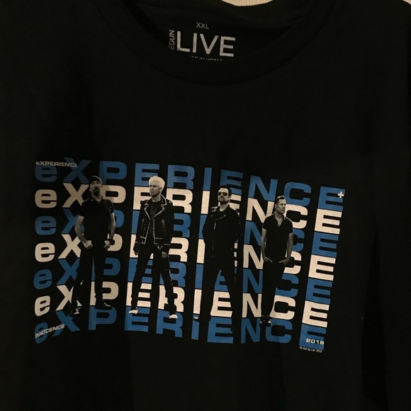 NWOT U2 concert tee 2018 experience tour. XXL - Picture 2 of 5